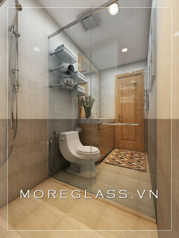 Thiết kế nội thất phòng tắm chung cư